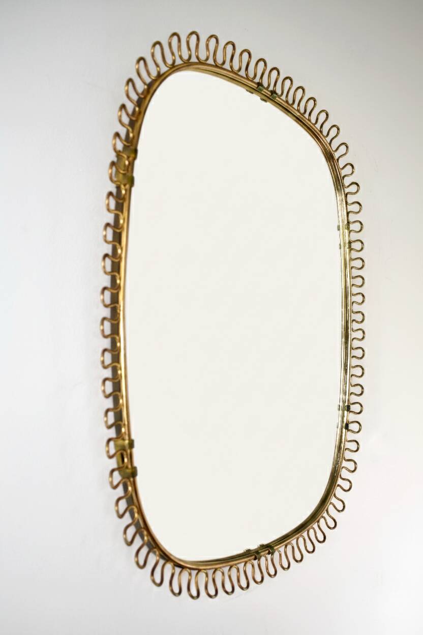 Brass Mirror Joseph Frank for Svenskt Tenn