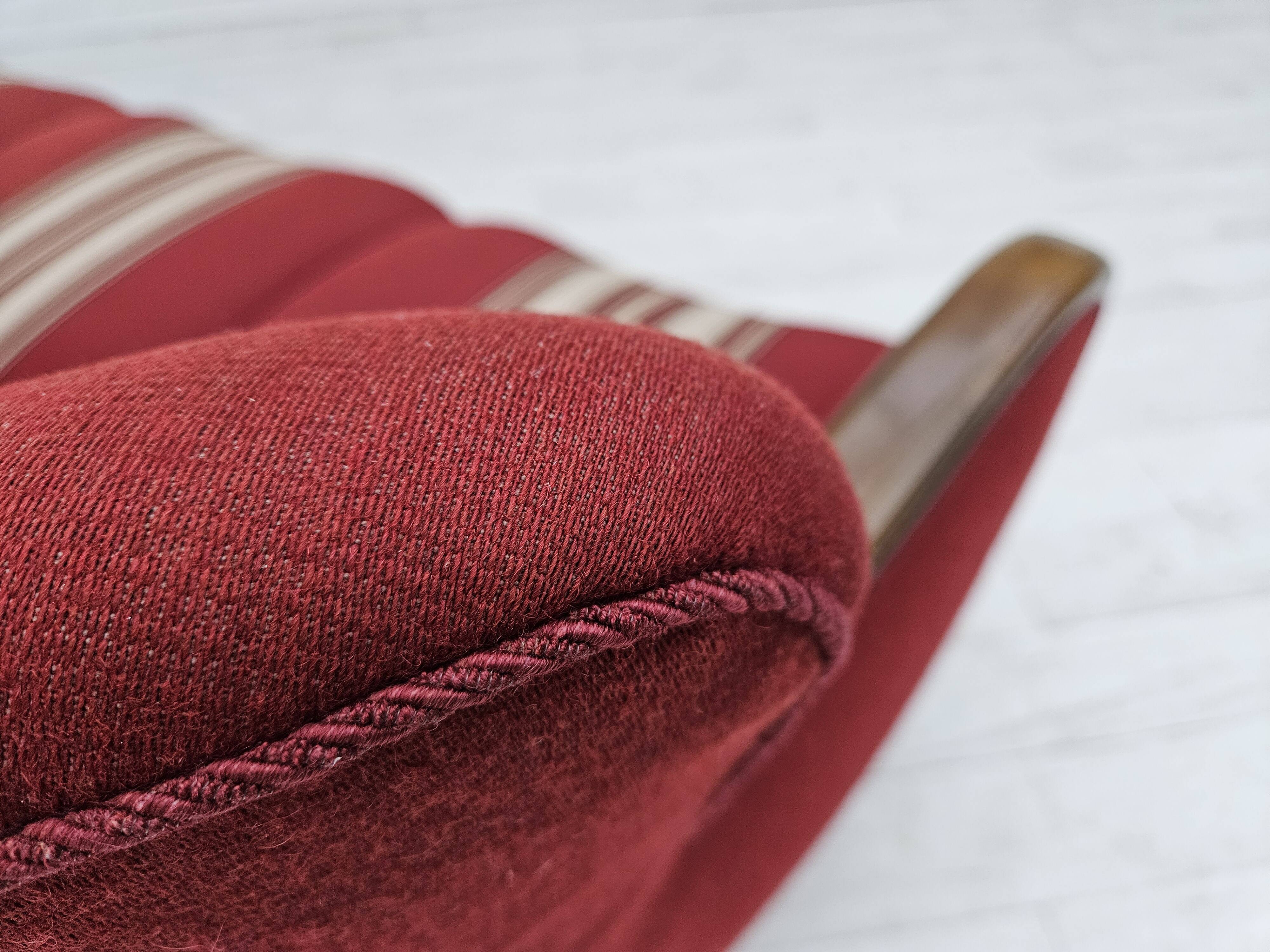 1960s, Danish 3-seater sofa by Alfred Christensen, furniture wool.