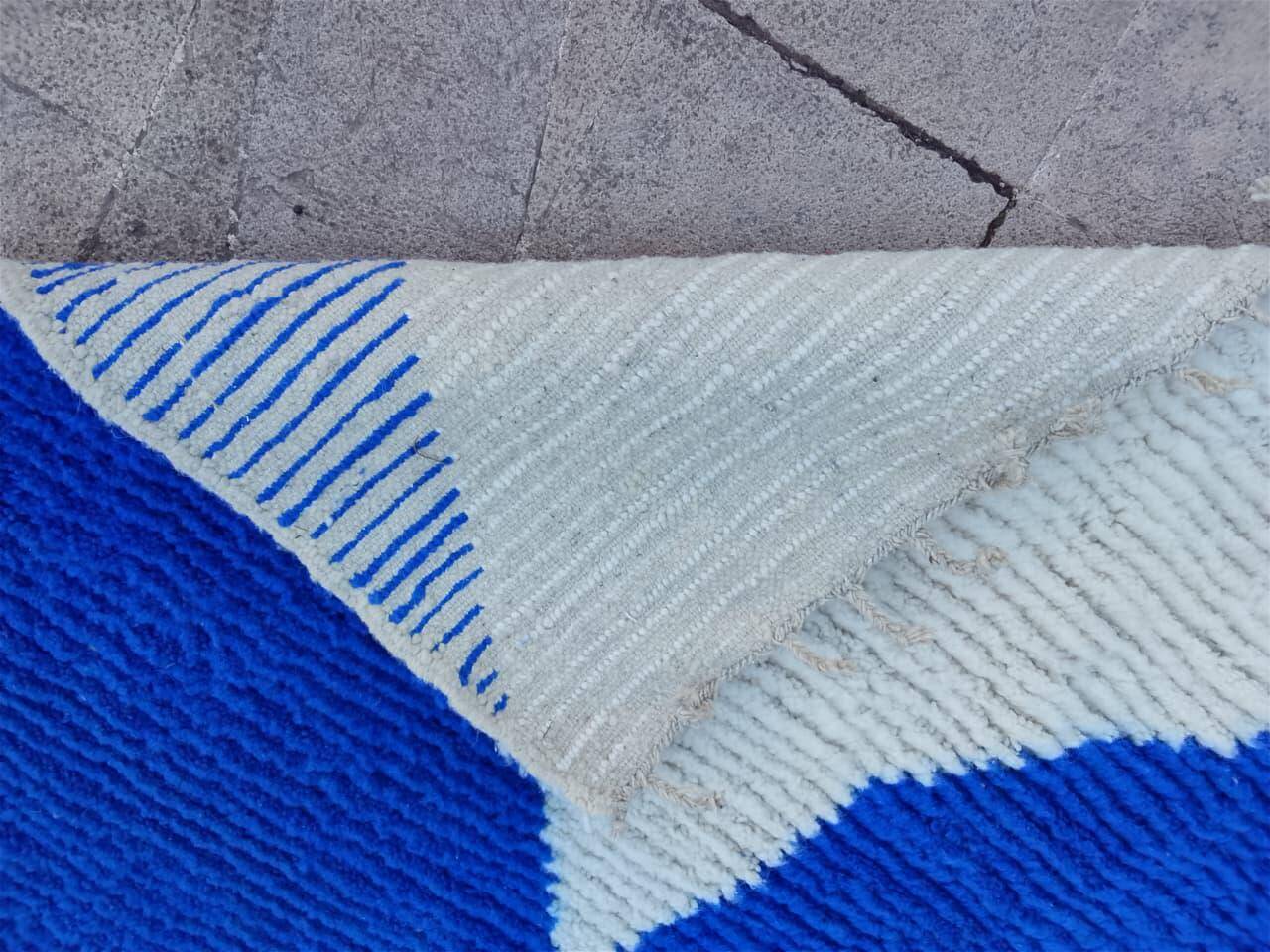 Traditional Moroccan wool rug 3 x 2 m