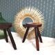 Pair of tripod stools