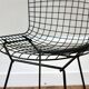 Pair of vintage Bertoia Wire chairs