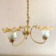 Lustre vintage doré 3 branches
