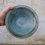 Signed vintage 1970 French cup blue