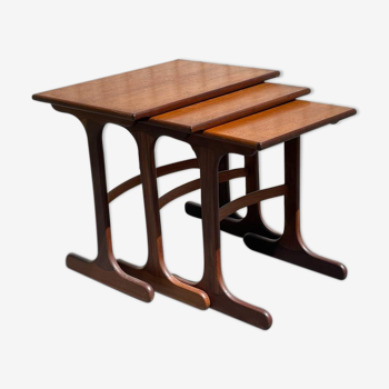 Scandinavian trundle tables G-plan