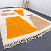Tapis marocain en laine naturelle 2.5 x 1.5 m