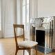 Scandinavian boucle chair