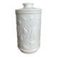 Pot à onguent en opaline blanche, 1970
