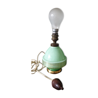 Vintage opaline lamp