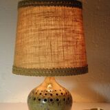 Lampe en gres années 70