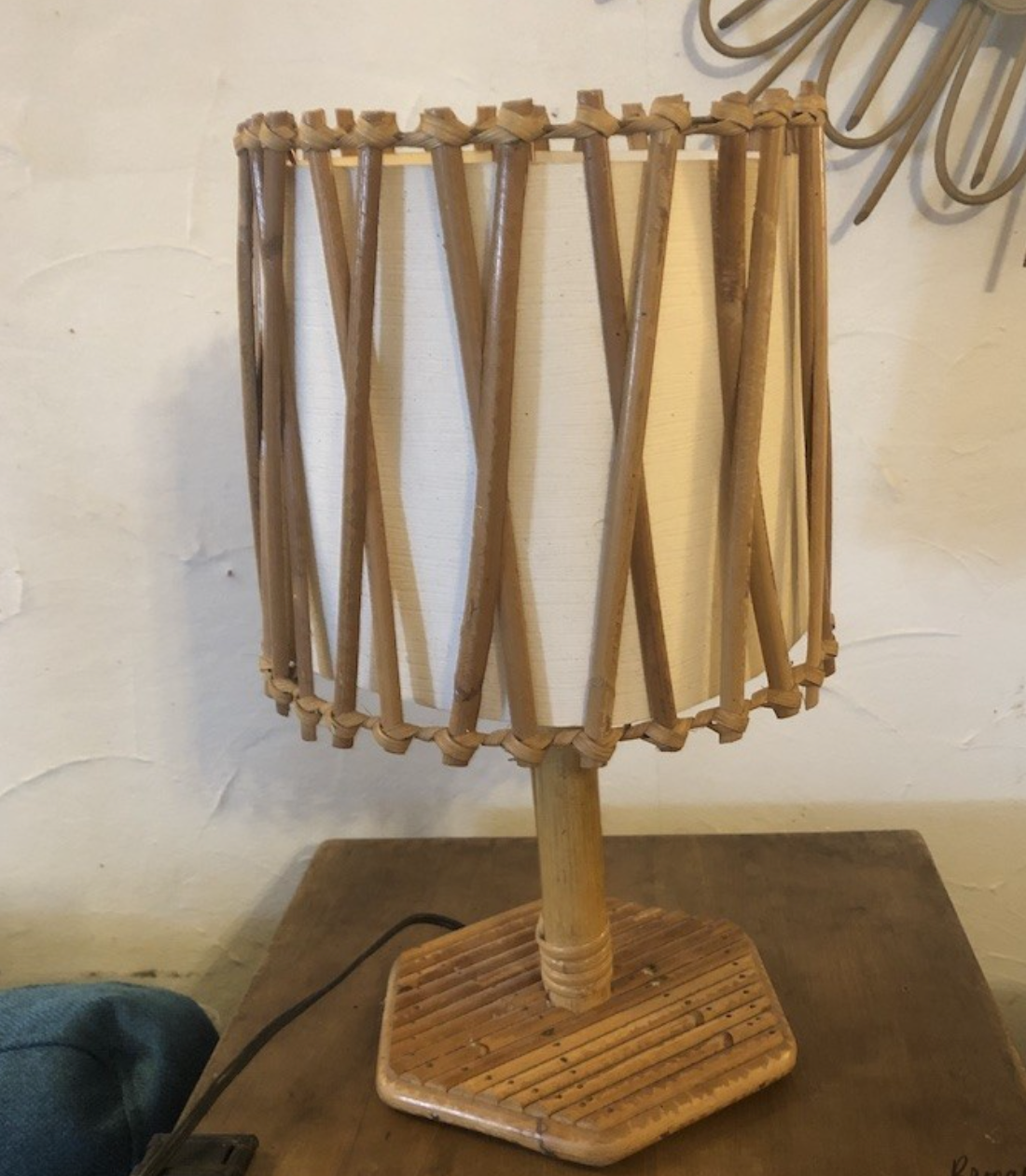 Vintage bedside lamp