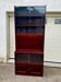 Vintage bar desk library display cabinet secretary with floors