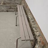 Light purple revamped school bench 1970 adult size