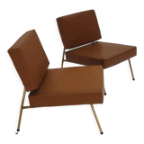 Armchairs by Paul Geoffroy for Airborne