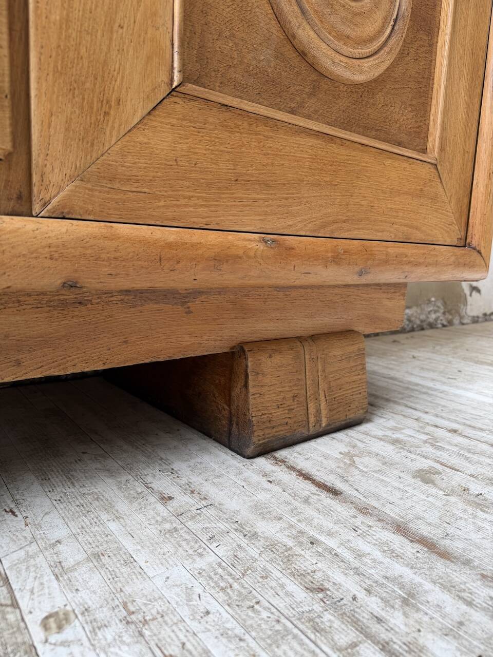 Enfilade storage unit oak Art Deco 1940 Dudouyt