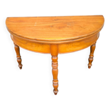 Half moon console table