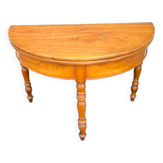 Half moon console table