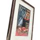 Dessin miniature sous verre