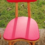red "heart" bitrot chairs