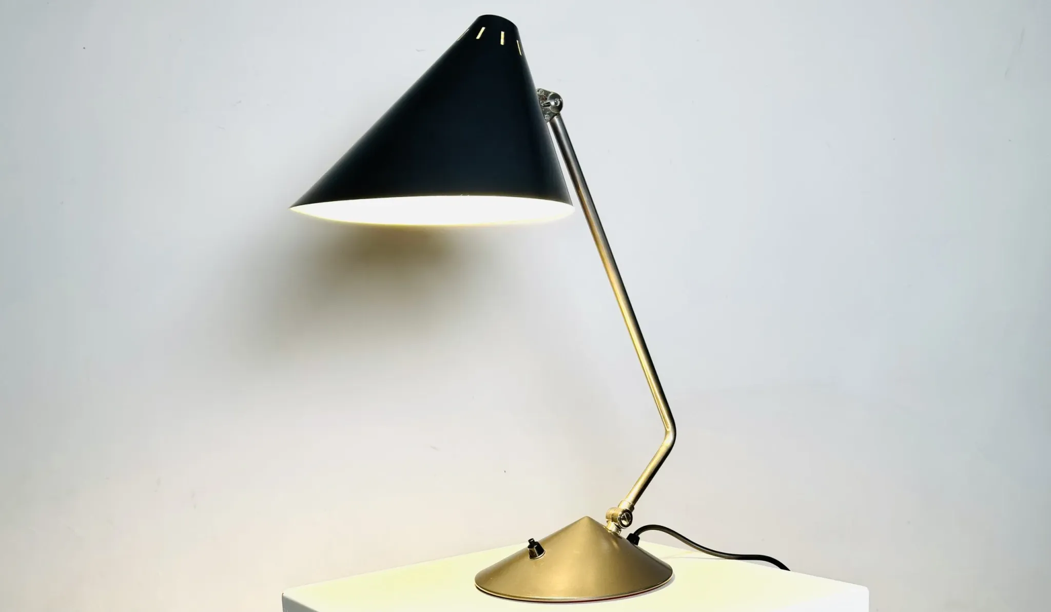 Table Lamp By Hannoversche Lampenfabrik, Germany, 1950S