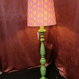 Bamboo and Mimosa floor lamp