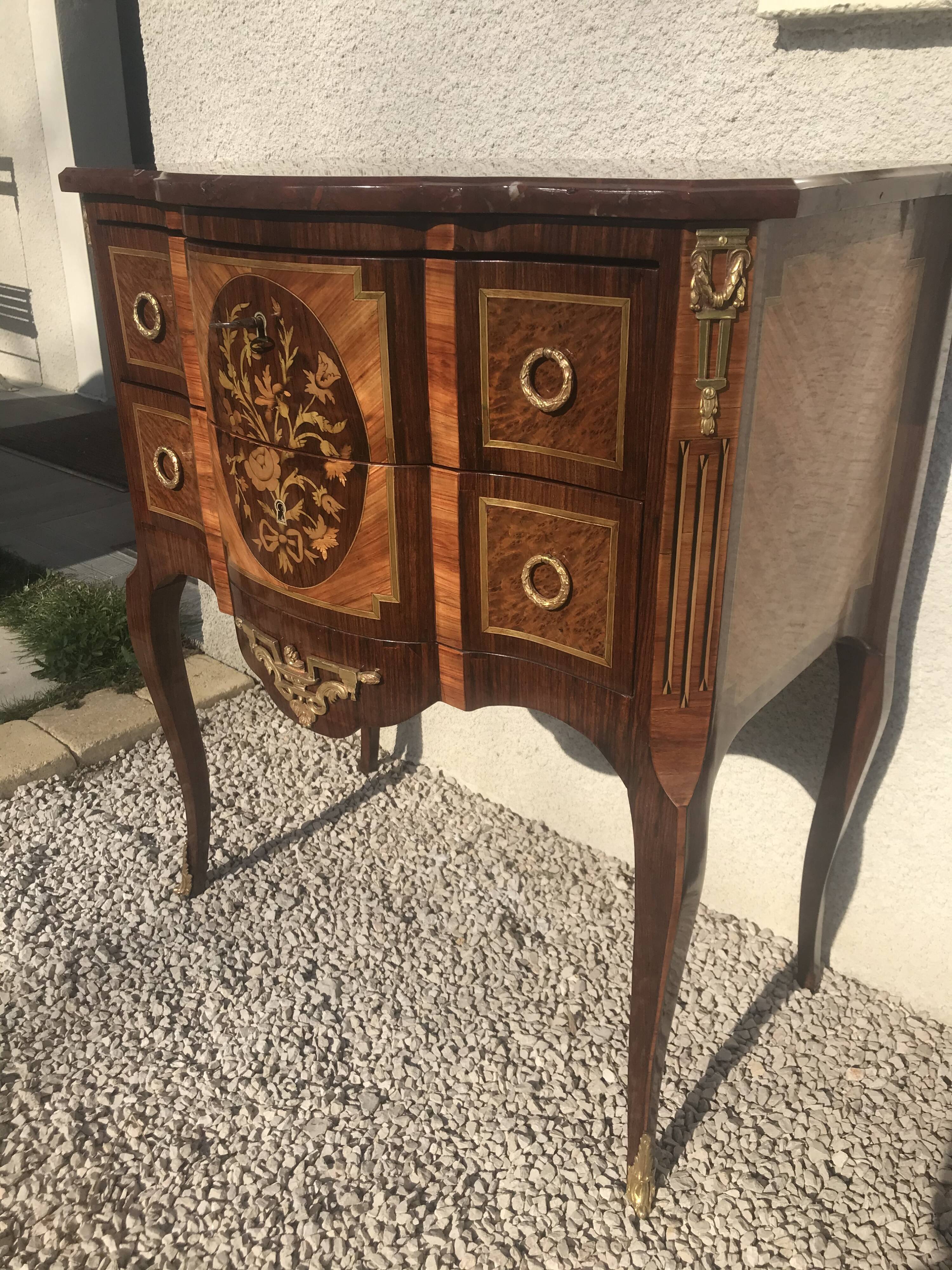 Restored 18th Transition dresser