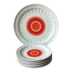 Service dessert, 6 plates and vintage porcelain dish from Germany.