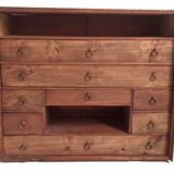 Small piece of professional furniture (watchmaker) 1930s Width 49.5 cm Height 41.5 cm