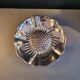 Silver-plated flower dish