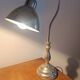 Chrome metal design table lamp – swan neck style