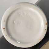 Pichet, vintage enamelled ceramic milk jug "Rhoda"