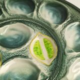 Vintage St Clément ceramic oyster dish