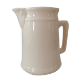 Digoin Sarreguemines earthenware pitcher