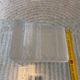 Vase Soliflore Vintage 80 frosted glass