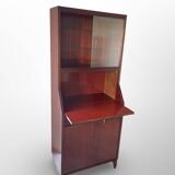 Italian wood and veneered mahogany sideboard/credenza, 1960s.