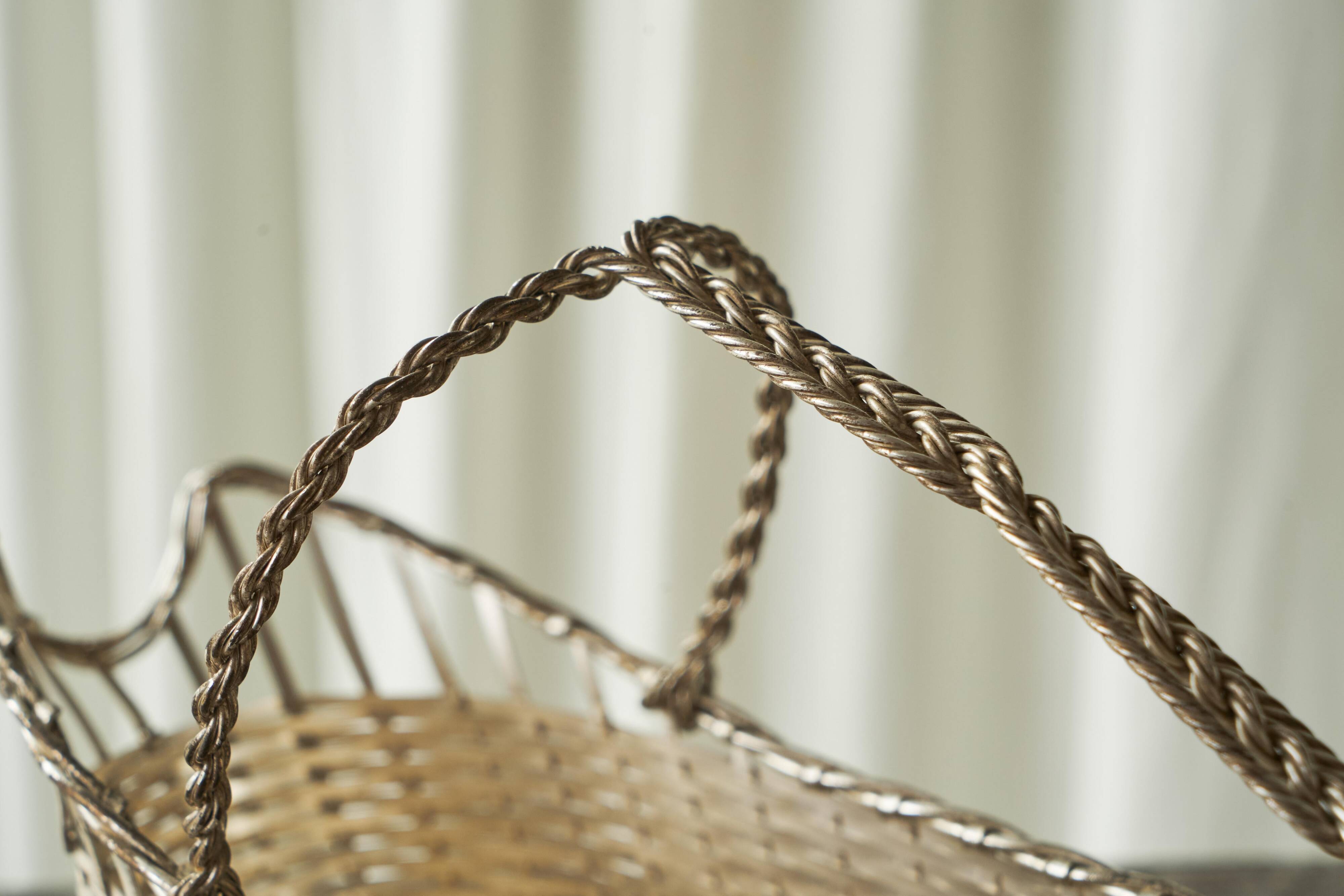 Lino Sabattini for Christofle, silver-plated bottle holder