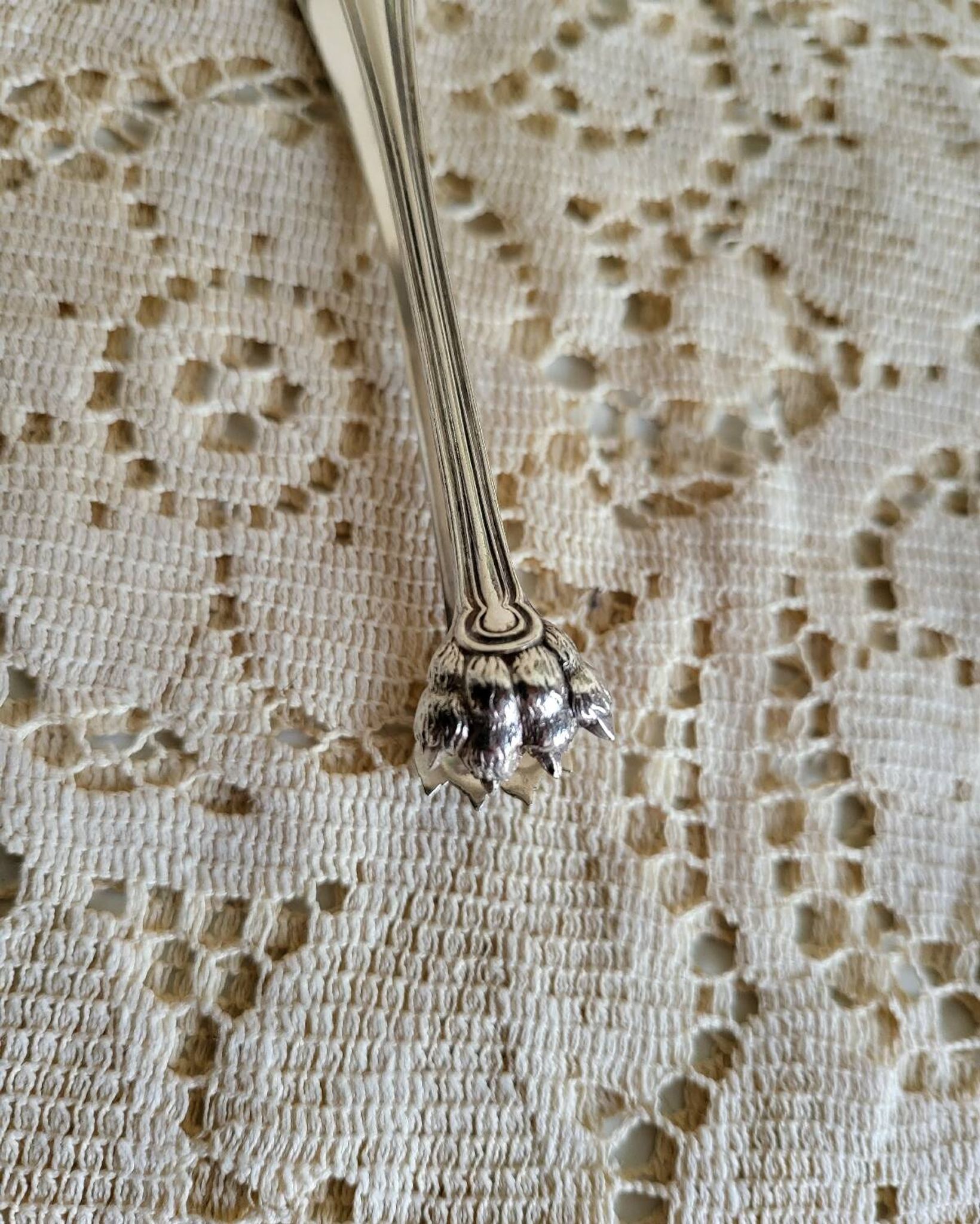 Silver-Plated Sugar Tongs Cailar Bayard