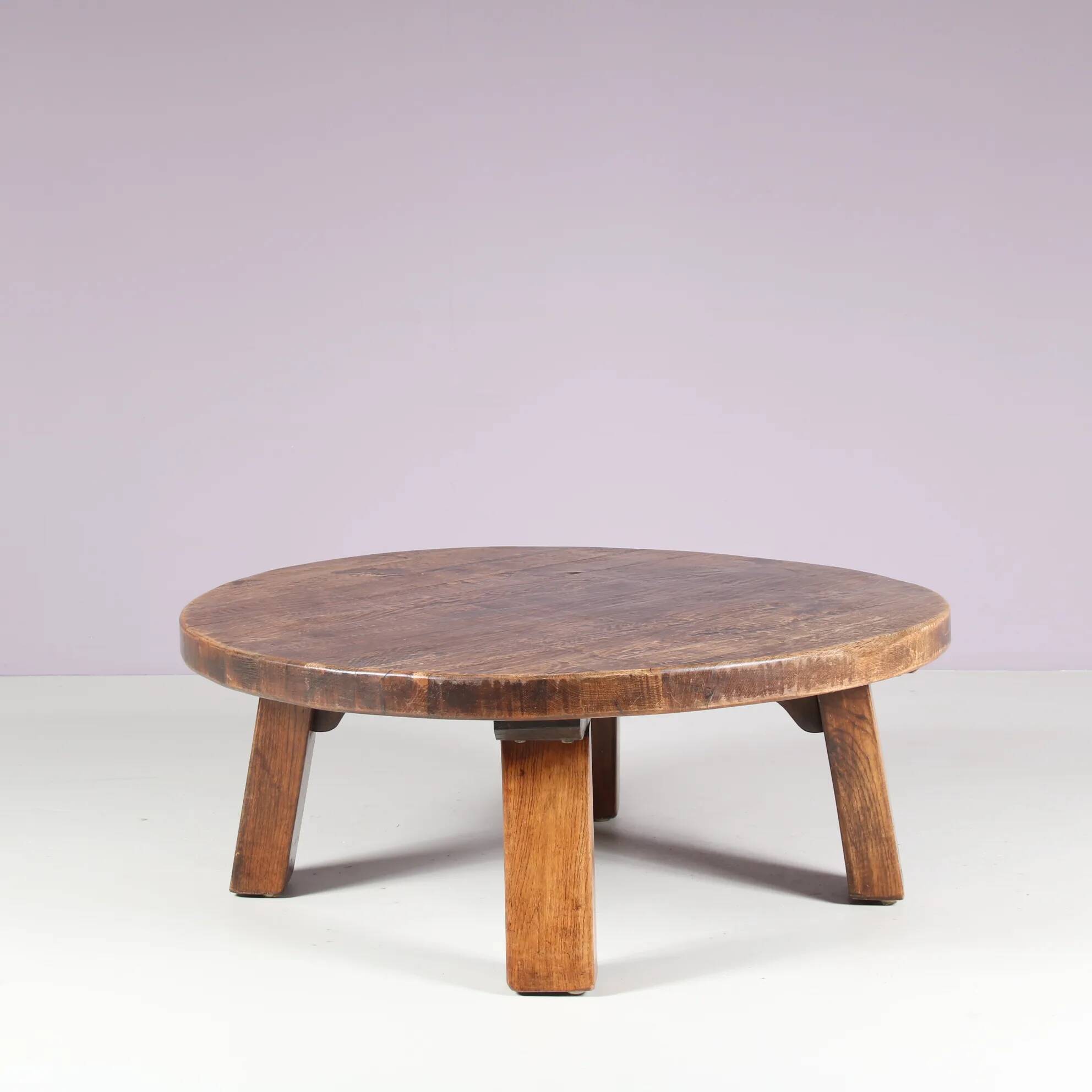 1970s Brutalist coffee table from the Netherlands