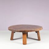 1970s Brutalist coffee table from the Netherlands