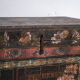 Antique chest painted in pine wood – China, around 1900