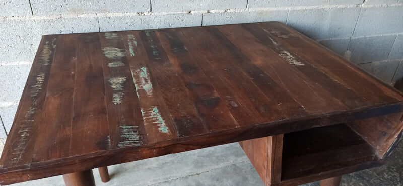 Art Deco style office with beveled feet