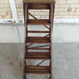 Vintage wooden stepladder from library 1930