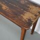 Vintage French Rustic Farmhouse Pine Side Table or Desk, 1950s