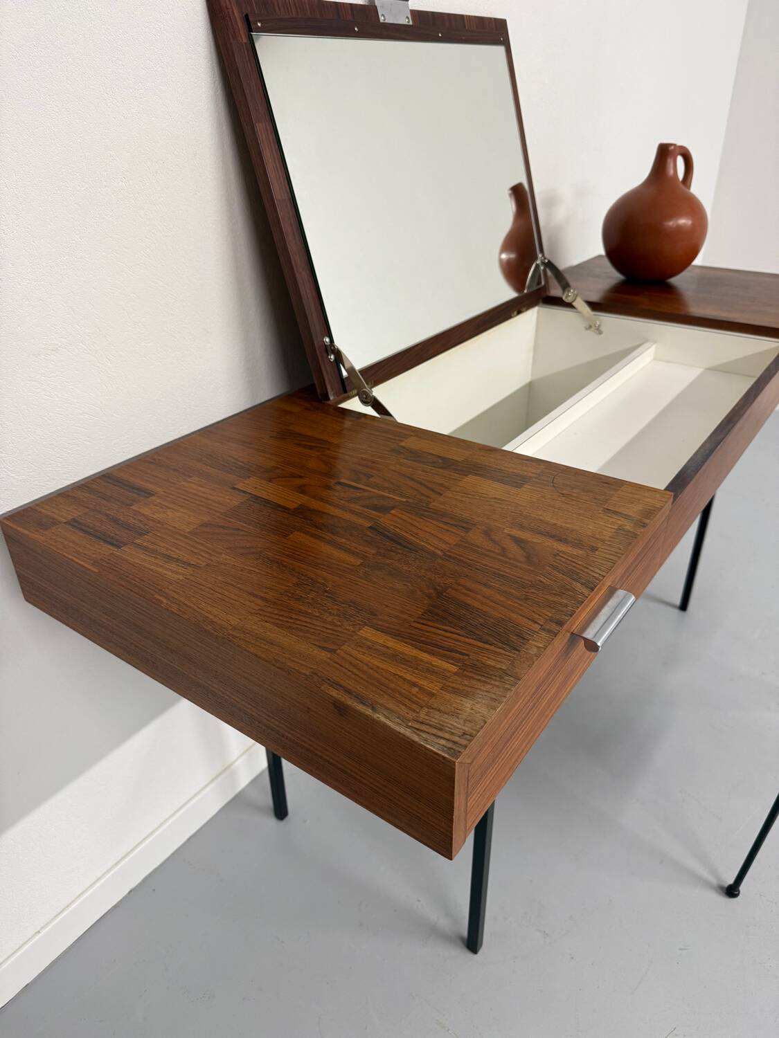 Old dressing table desk design 50s Idealheim Dieter Wäckerlin vintage