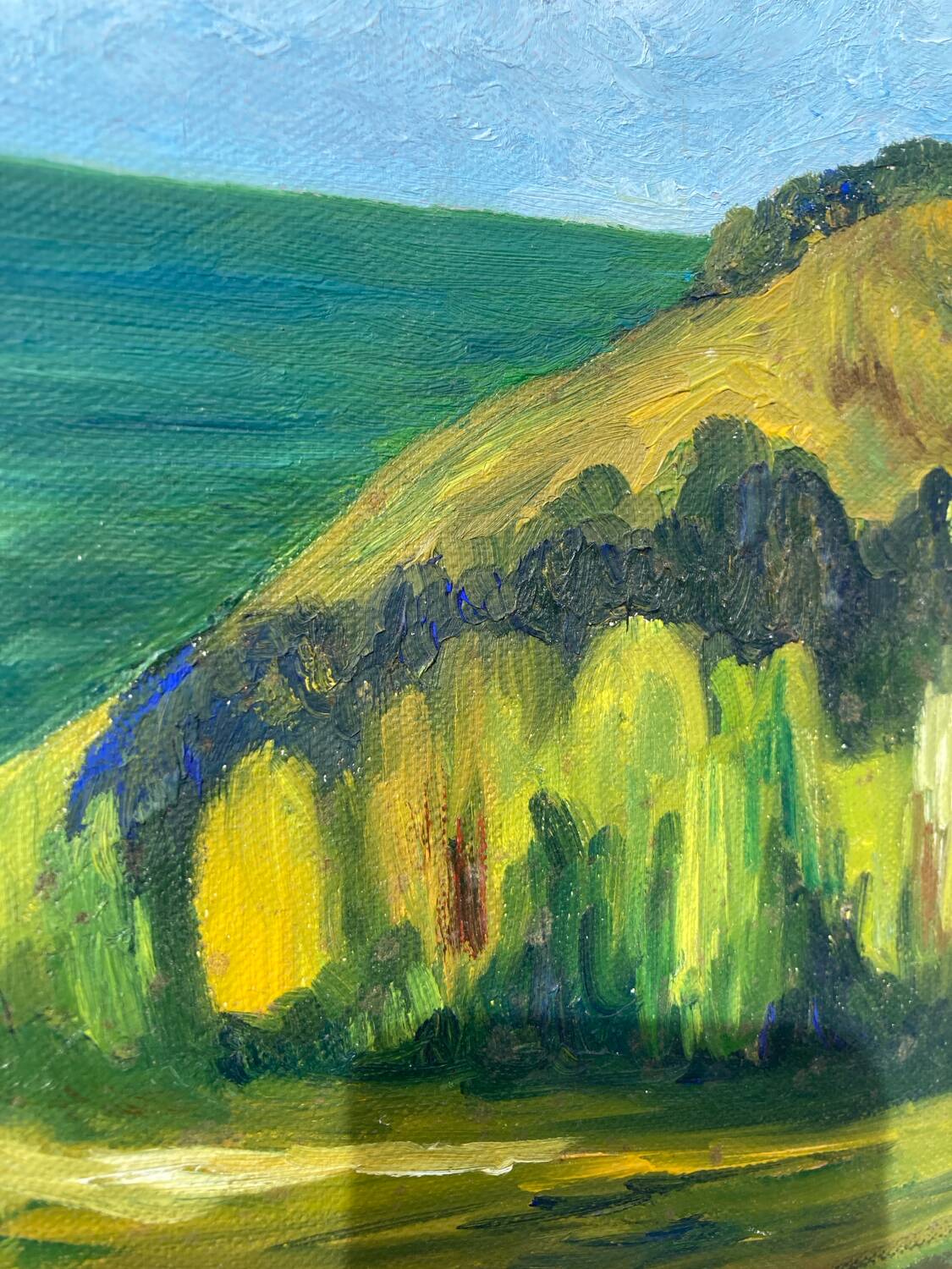Peinture à l'huile paysage
