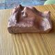 Vintage ceramic half head