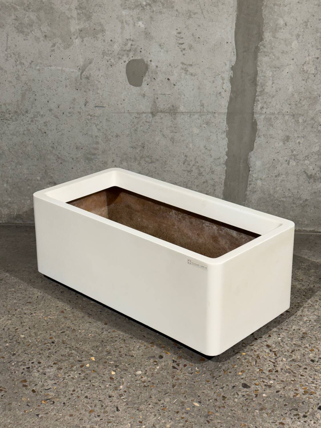 Planter Claude Orève – fibreglass, France, 1970s–80s
