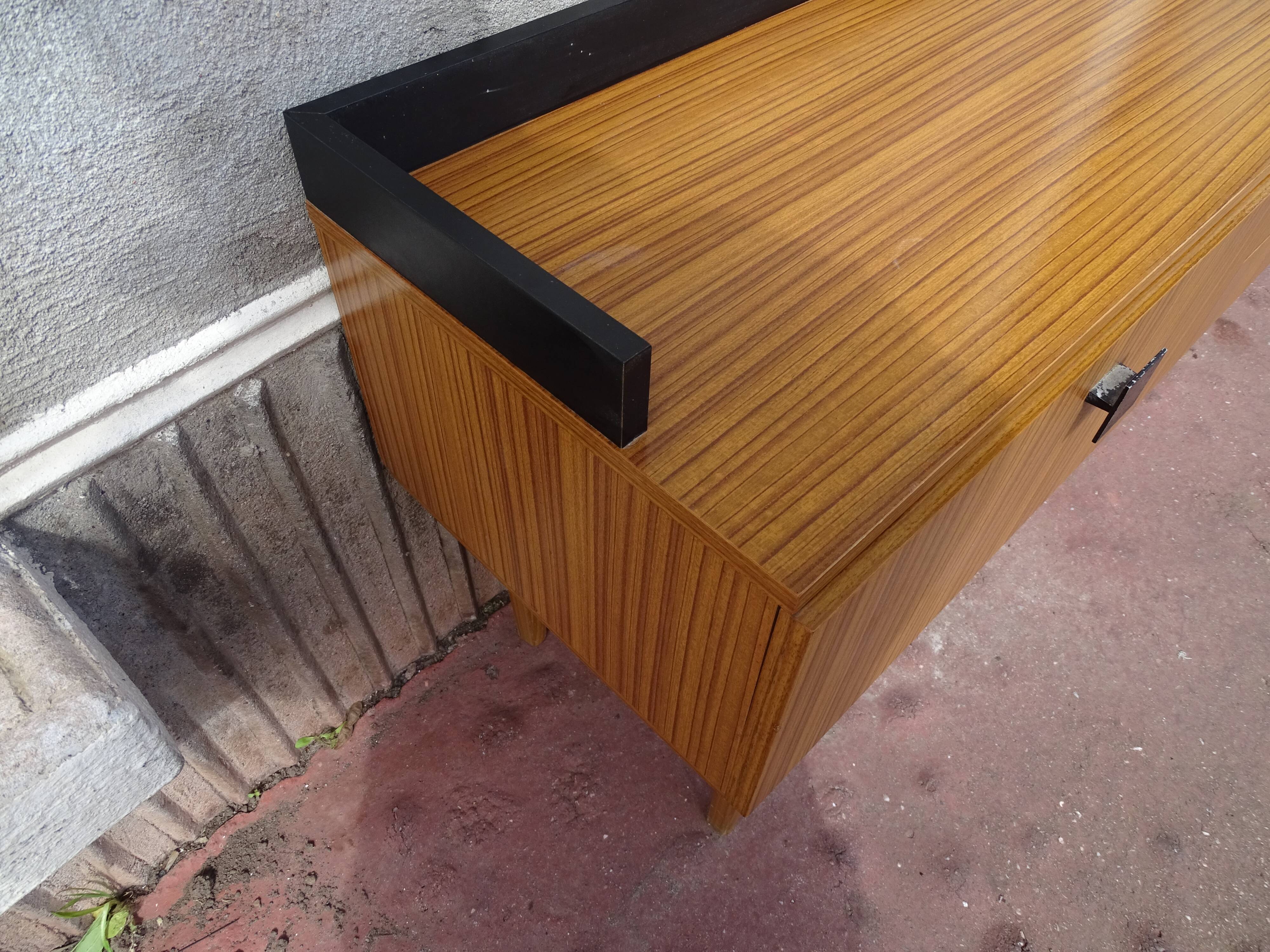 Vintage chest of drawers two drawers 70s