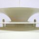 Suspension Jeka danoise blanche/beige - Éclairage moderne du milieu du siècle