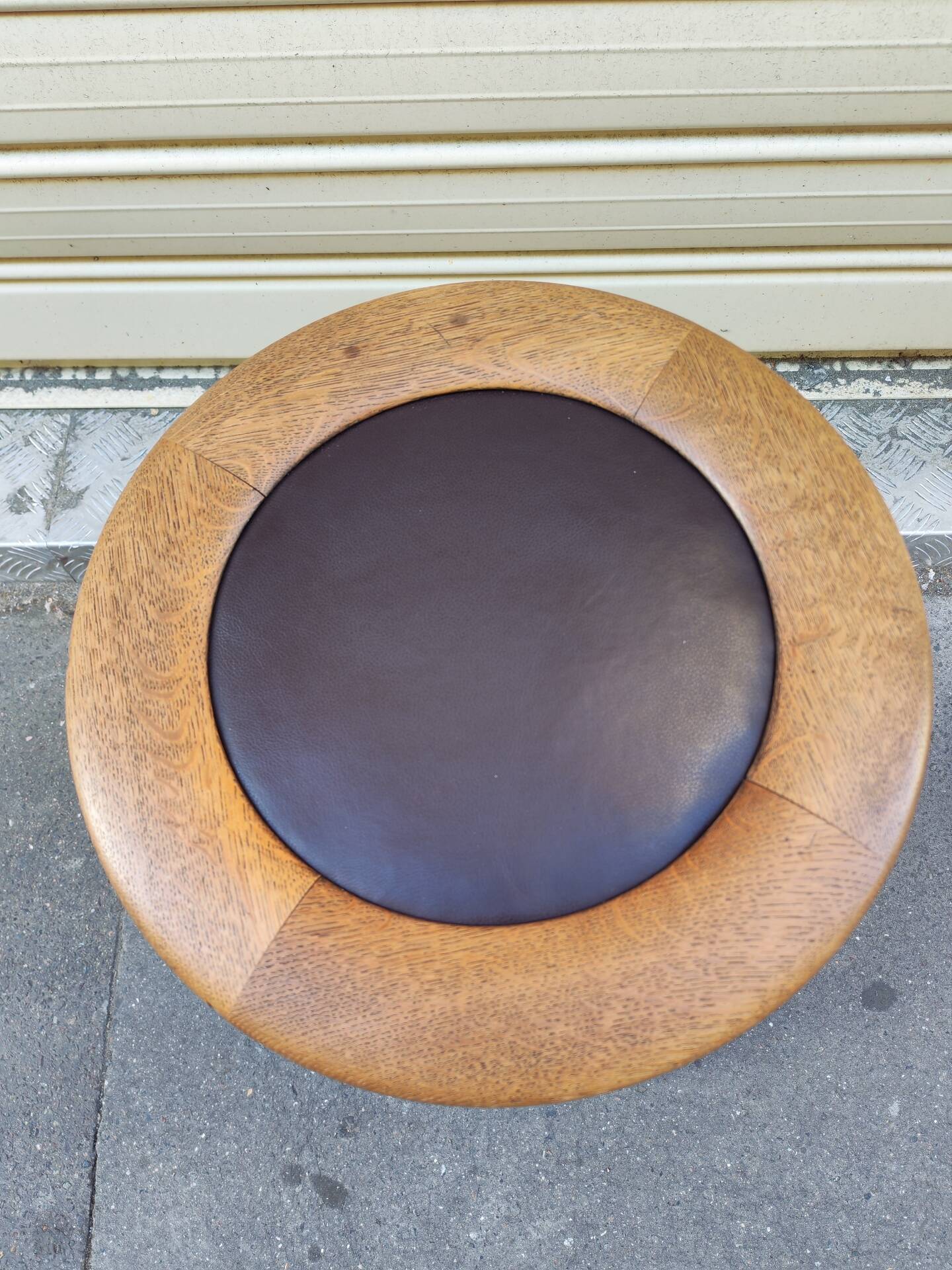 Tabouret de musicien Art Déco 1930