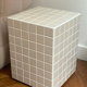 Table d'appoint - beige/blanc